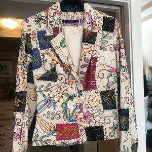 Ymayaba jacket embroidered